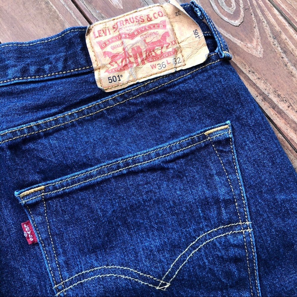 Levi’s Red-tabbed 501 Jeans 36/32 EUC